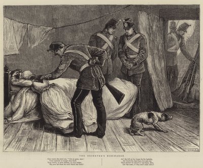 脱走兵の退院 作： Samuel Edmund Waller